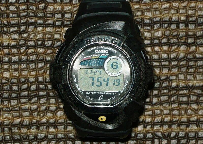 美品　稼働品　CASIO　BABYーG　BGX-170　トリプルクラウンサーフィンコラボモデル　デジタルメンズ腕時計