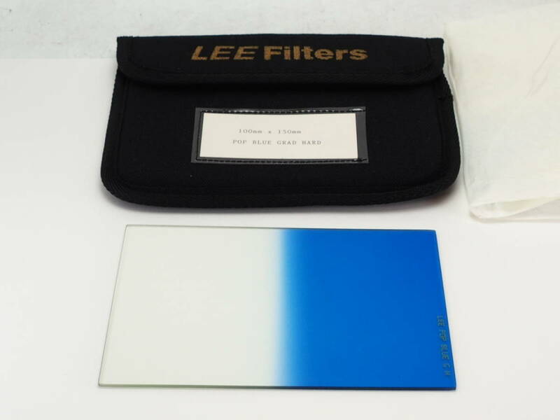 ★極上美品★ LEE FILTER 角フィルター 100X150mm POP BLUE GRAD HARD #TA2215