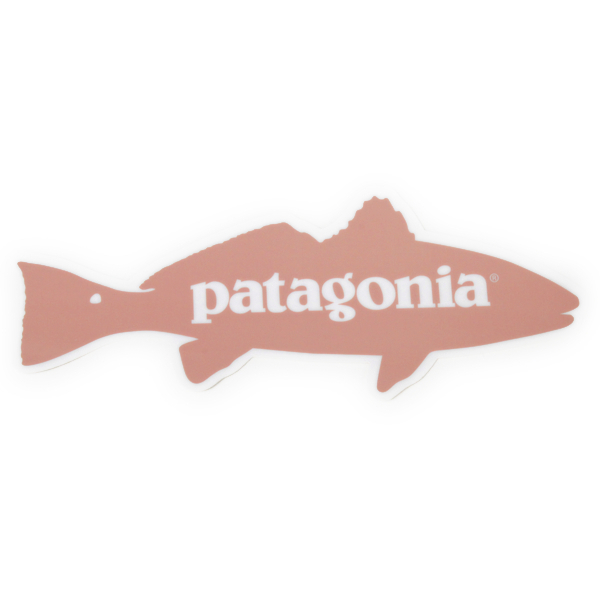 訳有 パタゴニア ステッカー レッドフィッシュ PATAGONIA REDFISH STICKER レッドドラム DRUM シール 魚 釣 フライ FLY ギア カスタム デコ