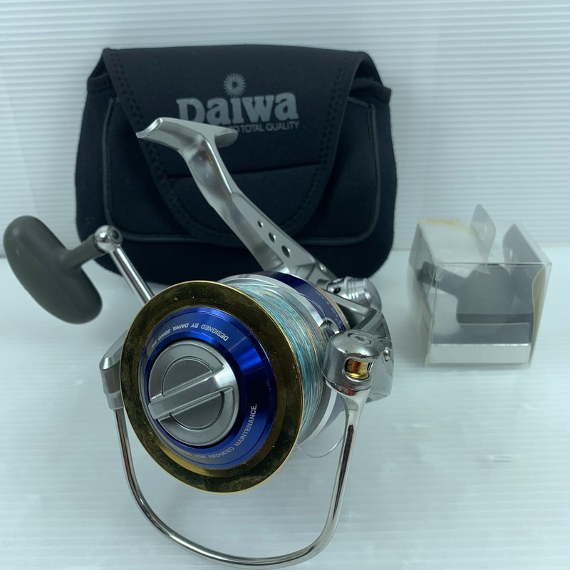 ττ DAIWA ダイワ リール スピニングリール 替えノブ付 ソルティガ ボディ6000GT スプールZ6500EXP 058959 やや傷や汚れあり