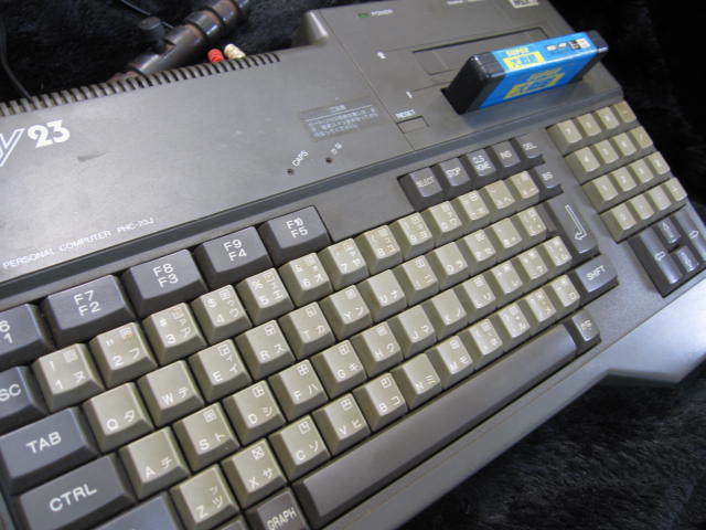 ☆SANYO　サンヨー　パーソナルコンピュータ　MSX2　WAVY23　PHC-23J（アウトプットピンジャック接触不良です。）☆