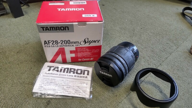 HK1620 TAMRON AF28-200mm Super F/3.8-5.6 LD ASPHERICAL(IF) 現状品 