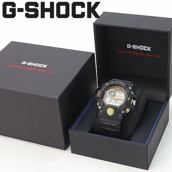 新品●CASIO カシオ G-SHOCK G-ショック GW-9400YJ-1JF RANGEMAN レンジマン 電波ソーラー エマージェンシー 腕時計