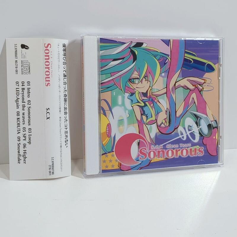 Sonorous s.c.x CleanTears ボカロP ボーカロイド CD