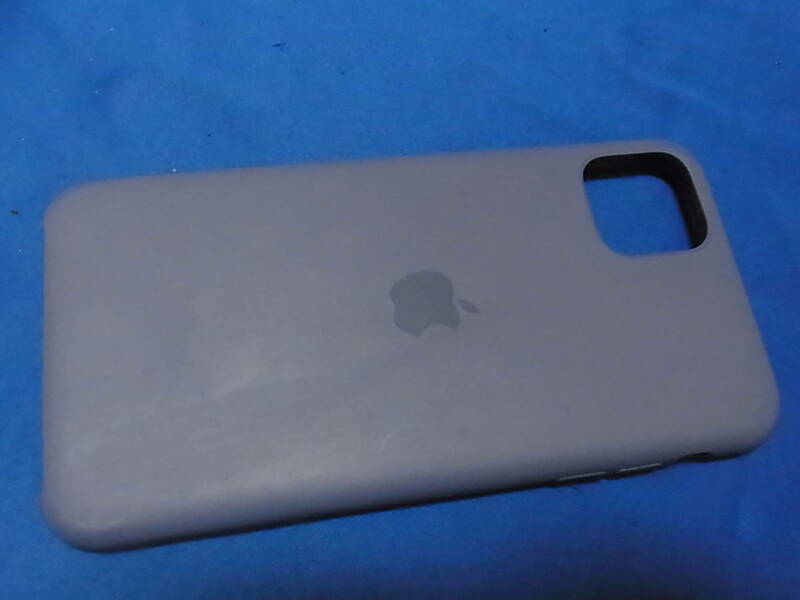 Apple 純正 iPhone 11 Pro Max Silicone Case シリコンケース (リネンブルー)