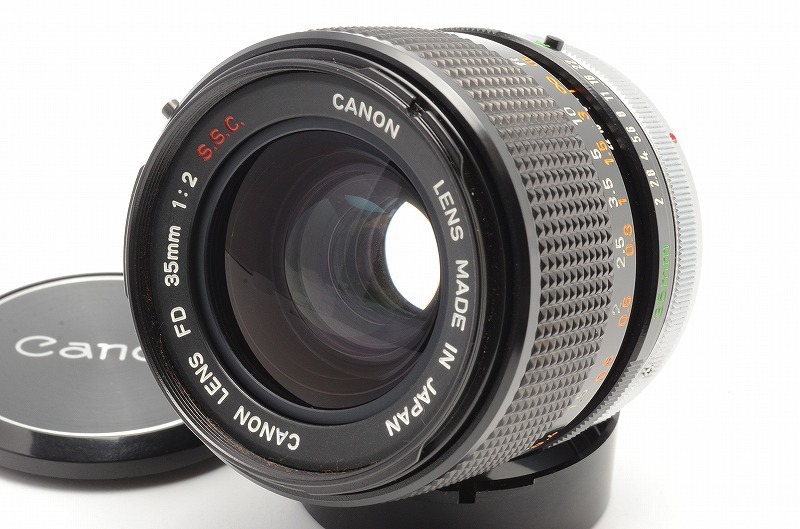 ★美品★ Canon FD 35mm F2 S.S.C. Lens キヤノン レンズ 完動 ◆159