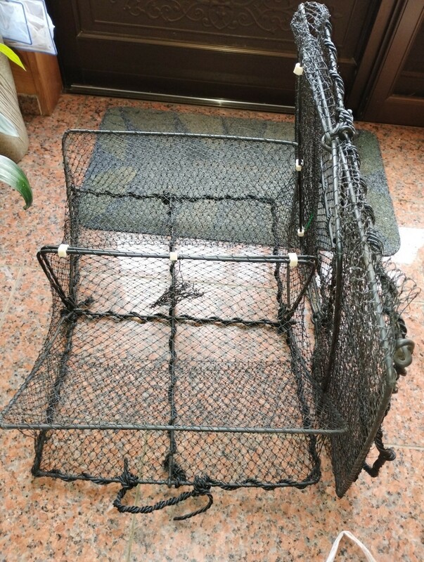 魚とり網　1個　約550×450×200mm