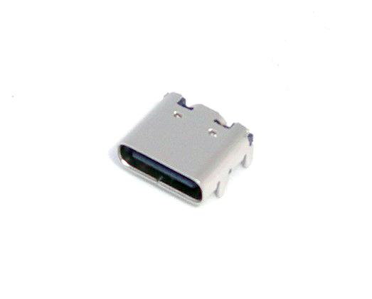 基板取付用 USB Type-Cコネクタ 実装タイプ：電極：面実装・ 筐体：スルーホール ＵＳＢコネクタ タイプＣ スマホ修理 充電コネクタ