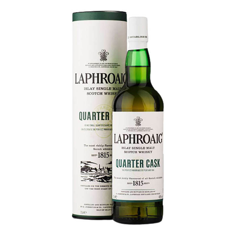 ウイスキー スコッチ アイラ シングルモルト ラフロイグ クォーターカスク 48度 700ml 箱入り LAPHROAIG QUARTER CASK