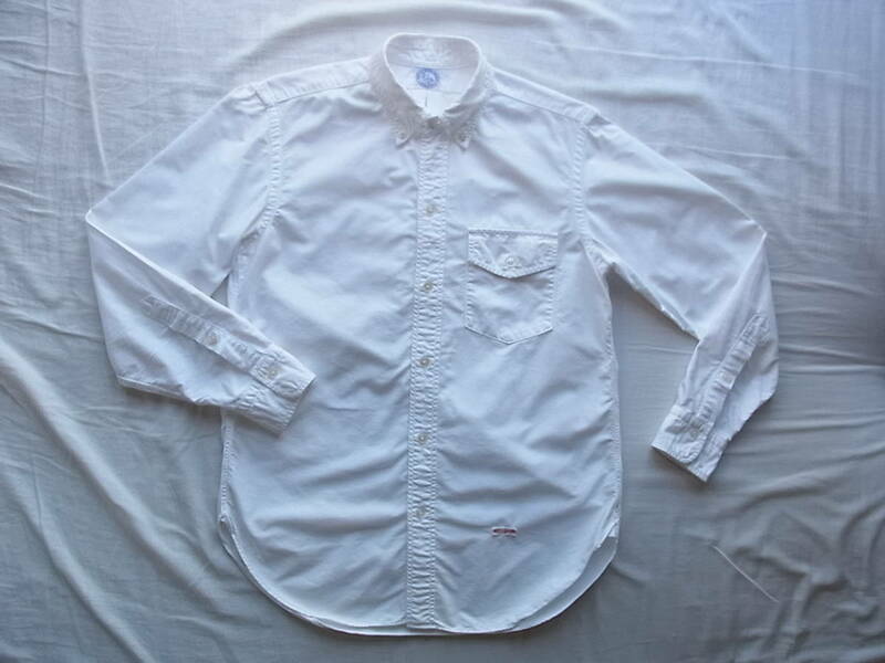 KAPTAIN SUNSHINE キャプテン サンシャイン コットンオックス素材　ボタンダウンシャツ　サイズ 38 日本製 ホワイト
