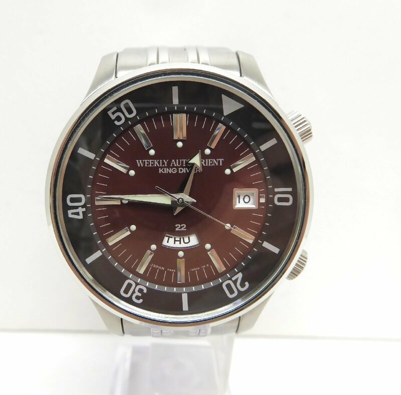 オリエント ORIENT F692-UAH0 キングダイバー70周年記念限定500本復刻モデル 自動巻き 腕時計 △WA5856