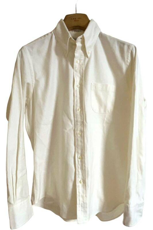 INDIVIDUALIZED SHIRTS インディビジュアライズド シャツ ボタンダウンシャツ 15 1/2 アメリカ製 白