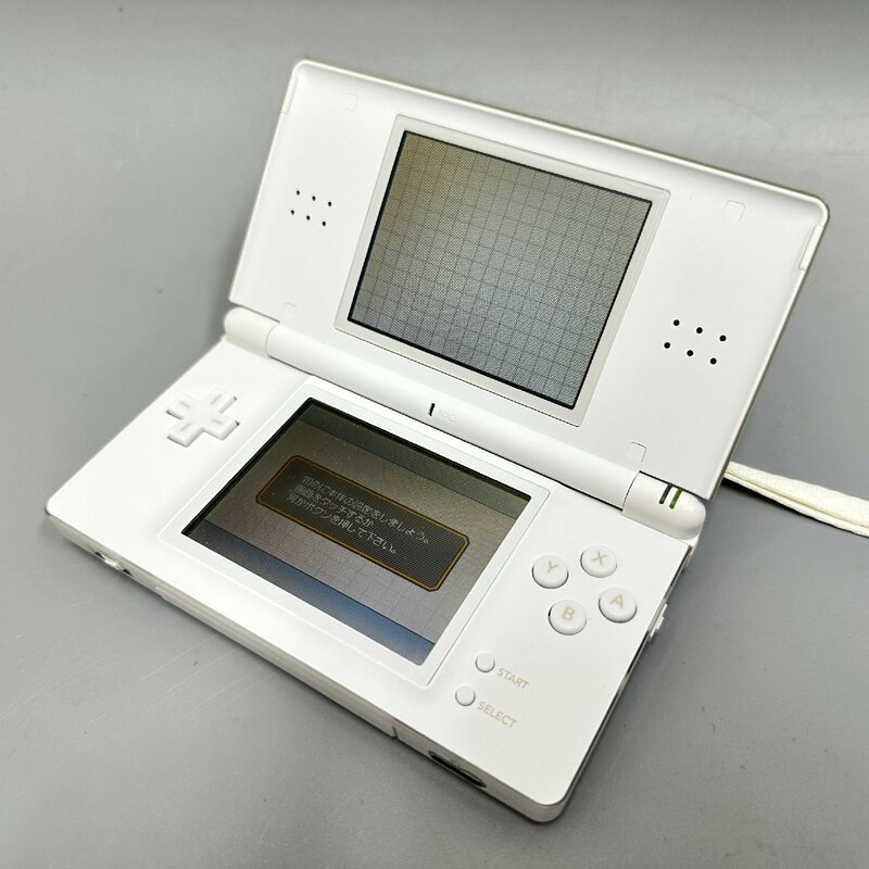 ■□[2] 任天堂　ニンテンドーDS Lite ホワイト Nintendo 動作品 本体 5/111302a□■