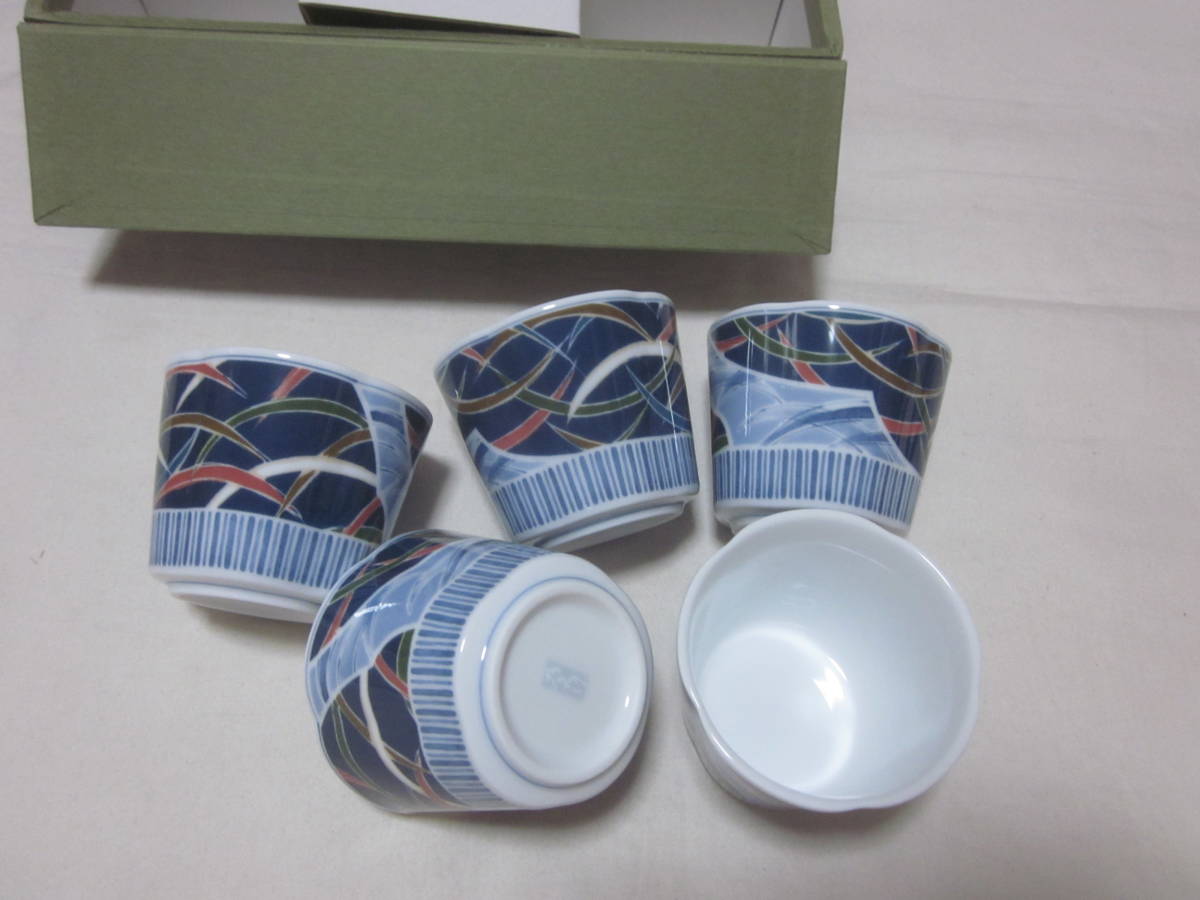 ■【乃りたけ】■【ノリタケ】■【彩色記】■【そば千代口揃】■【５客セット】■【未使用】■和食器　小鉢