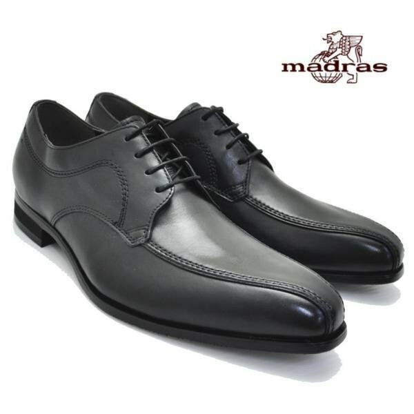 黒「27.5cm」マドラス(madras）/MDL/モデーロ/本革/紐靴/スワールモカ/ビジネスシューズ/DS4060