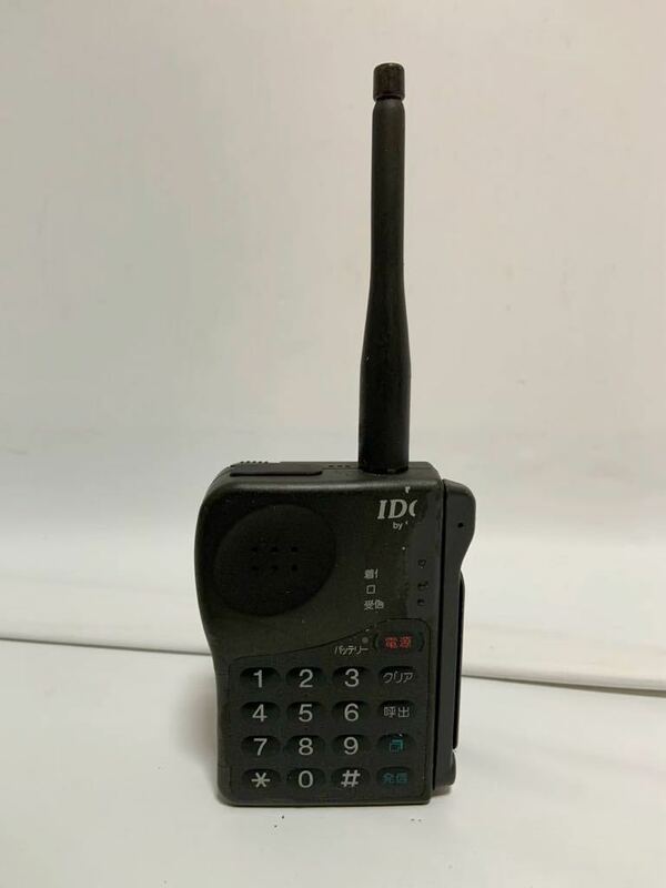 レア アンティーク IDO 携帯電話機 MT206形 TACS方式 JKS1NYB898.0125 ソニー製 通電しますがジャンク 1113n2300