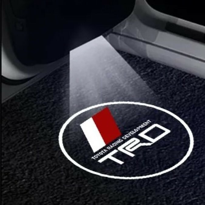 2個セット TRD トヨタ TOYOTA GR LED HD カーテシライト ランプ ウェルカムライト グラウンドイルミネーション n