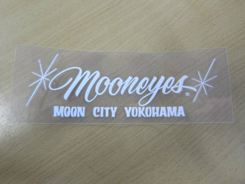 MOON City YOKOHAMA 抜きデカール [DM089]　MOONEYES　ムーンアイズ　WH