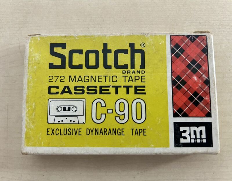 レトロ　Scotch カセットテープ　C-90