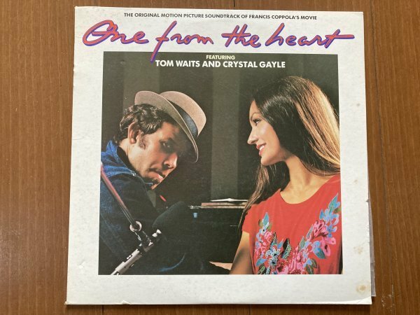 状態「A」82年 トムウェイツ TOMWAITS「ワンフロムザハート」「 One From The Heart」 オリジナルサウンドトラック レコード アナログ盤 LP