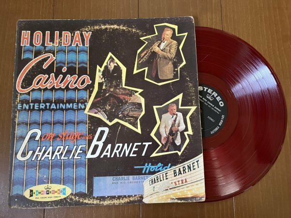 状態「C」1959年「Holiday Casino On Stage With Charlie Barnet」チャーリーバーネット ジャズ オーケストラ JAZZ レコード アナログ盤 LP