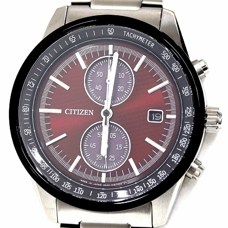 シチズン コレクション CITIZEN JOUNETSU COLLECTION　2200本限定　CA7034-96W B642-S122147 腕時計 クロノグラフ エコドライブ　クォーツ