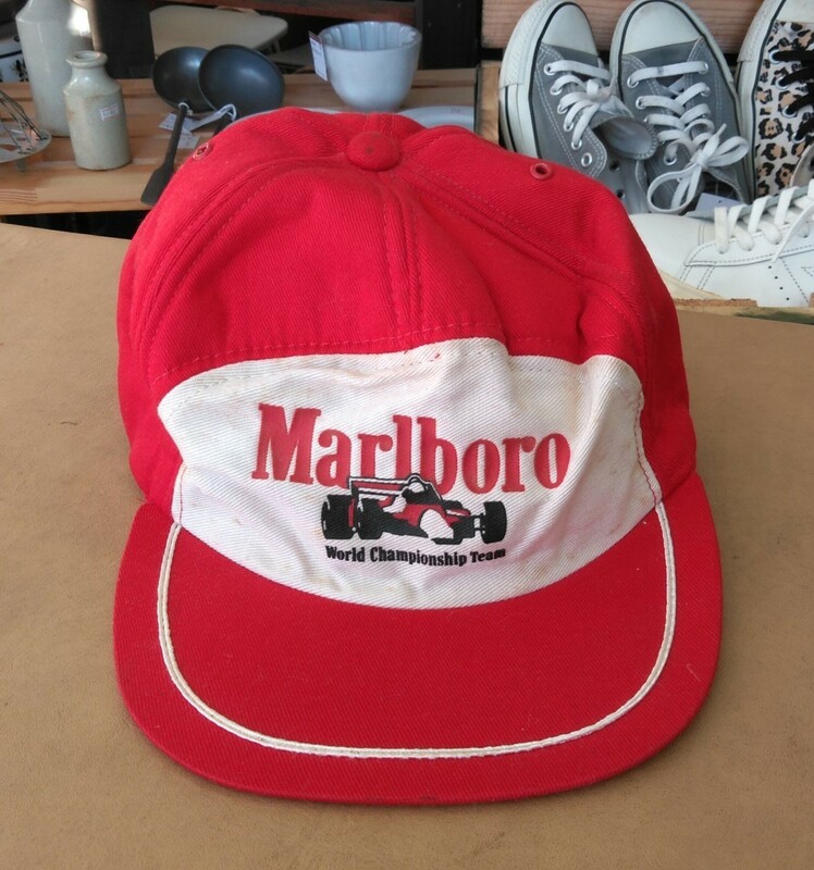 Marlboro　マルボロ　世界選手権チーム　キャップ　帽子　スナップバック　ビンテージ　Mサイズ