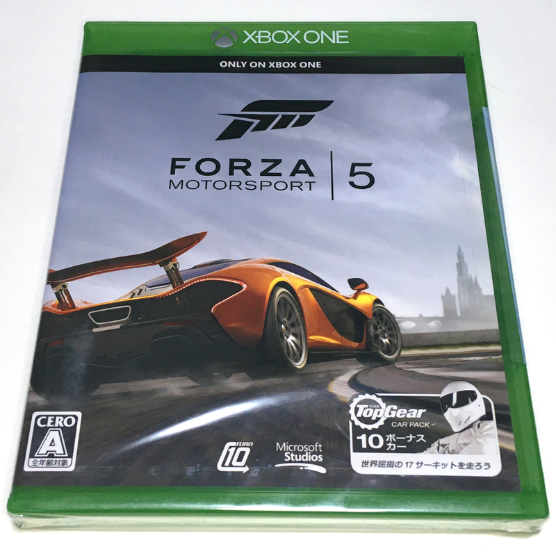 ■【新品未開封】Forza Motorsport 5　Xbox One　通常版　ForzaMotorsport5　フォルツァモータースポーツ5　スポート5　ホルツァ5　Turn10