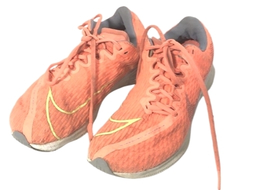 ナイキ NIKE ウィメンズ ズーム ライバル フライ 2 　ランニング シューズ23cmレディース 中古 オレンジCJ0509-800 型番 D