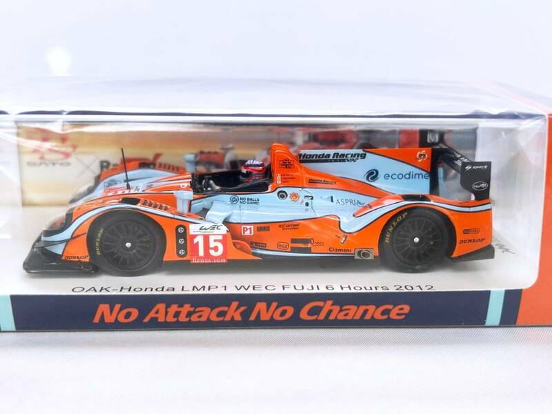 R`on特注 1/43 OAK-ホンダ LMP1#15 WEC 富士6時間 2012 佐藤琢磨