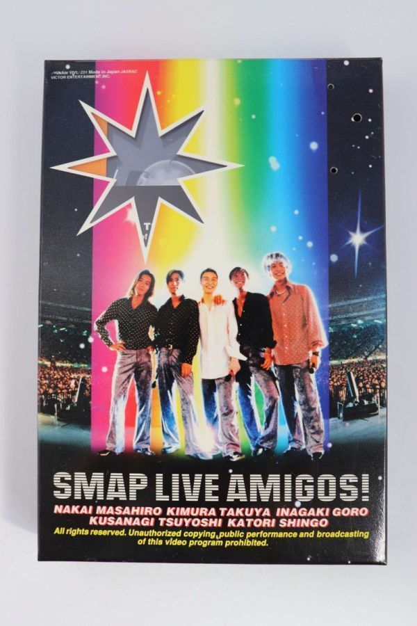 ■ビデオ■ＶＨＳ■ＳＭＡＰ　ＬＩＶＥ　ＡＭＩＧＯＳ！■ＳＭＡＰ■中古■