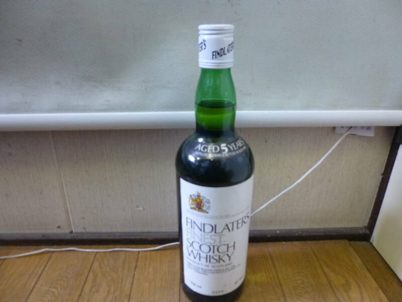 @古酒 未開栓 FINDLATER'S フィンドレイター 5年 スコッチ ウィスキー 容量 750mL モルトグレーン 洋酒 アルコール度数 43度 長期保管品
