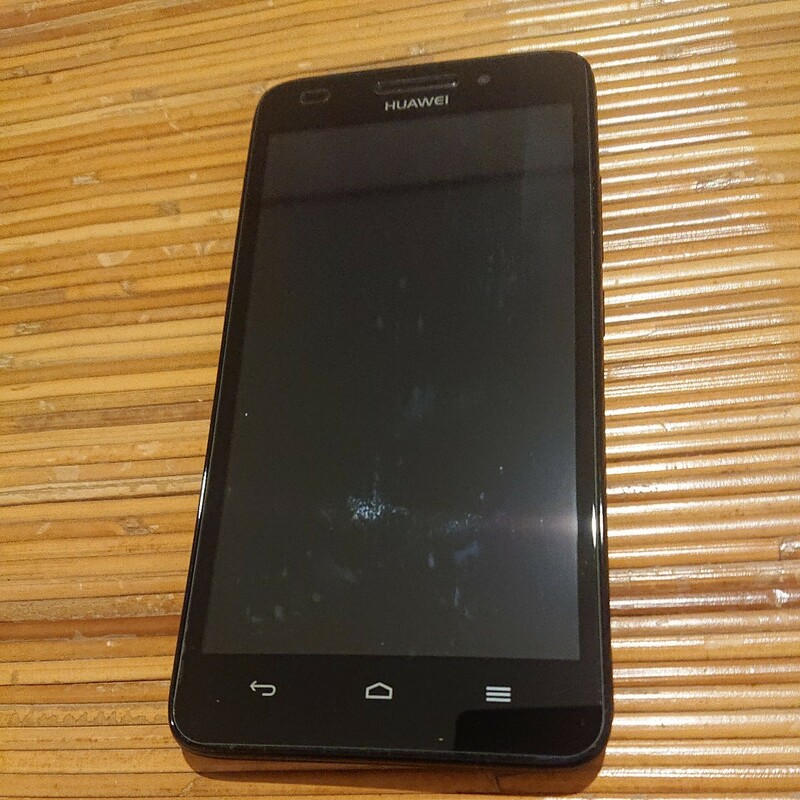 HUAWEI Ascend G620S ブラック SIMフリースマートフォン ファーウェイ G620S-L02