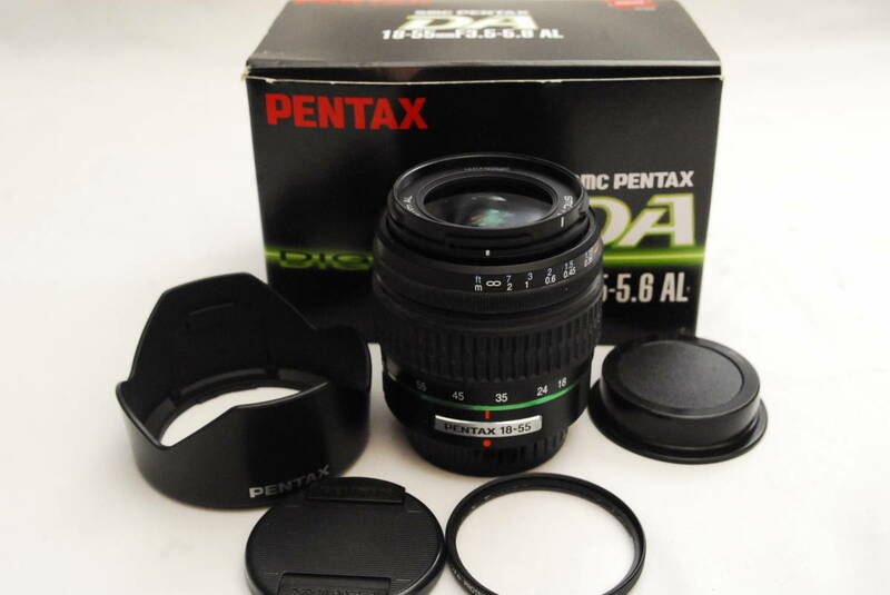 SMC PENTAX-DA 18-55mm ED F3.5-5.6 (美品） 1122-23-37-9