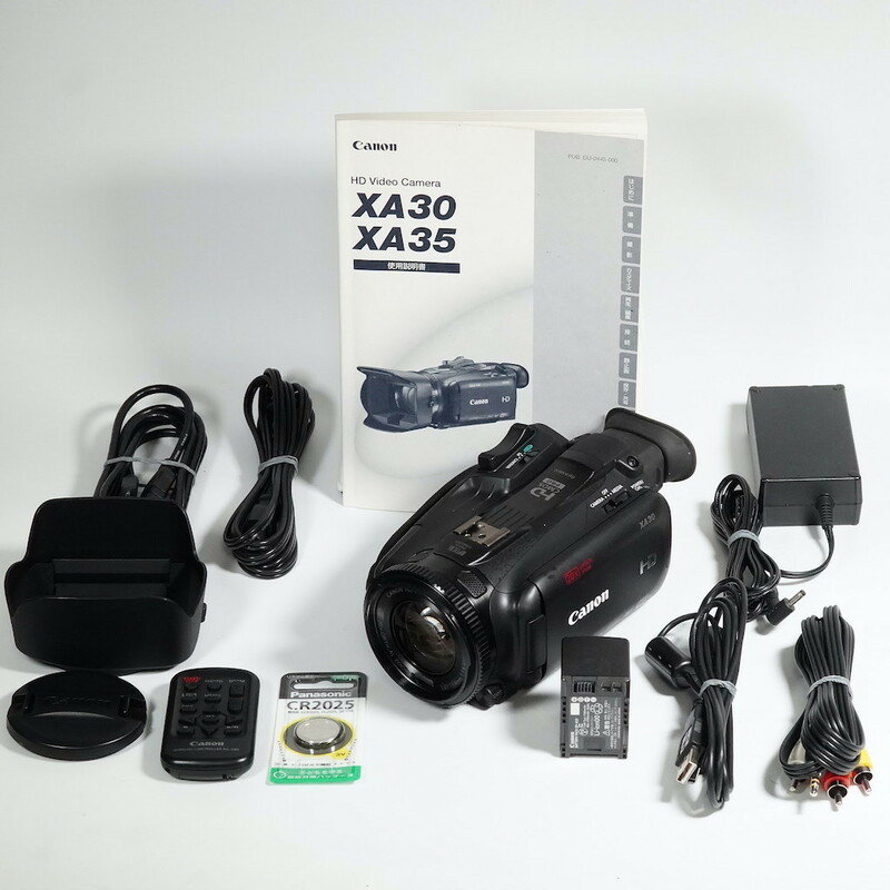 Canon キヤノン XA30 業務用カメラ 動作OK 1週間保証 /9623
