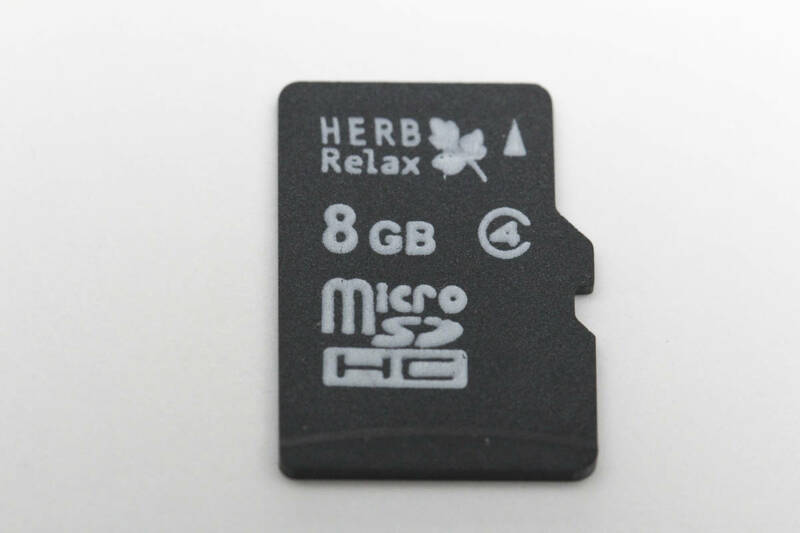8GB microSDHC カード HERB Relax