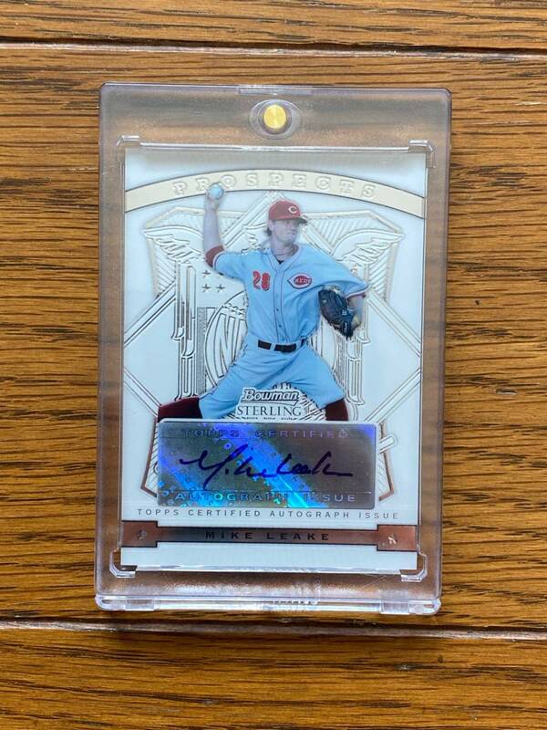 Mike Leake 2009 Topps Bowman 直筆サイン