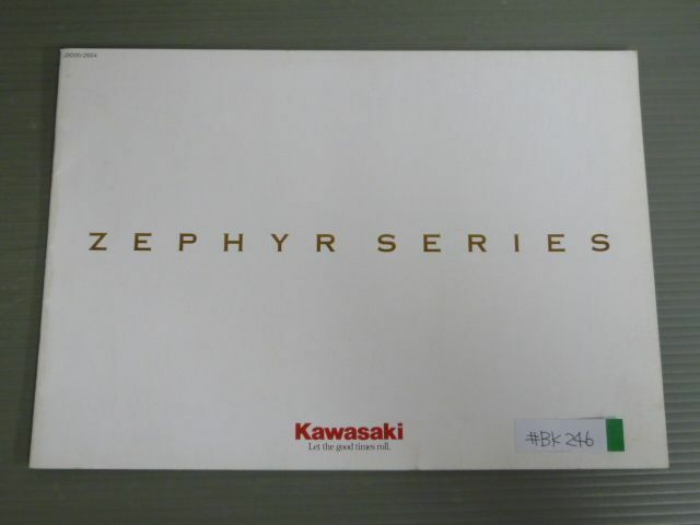 KAWASAKI カワサキ ZEPHYR ゼファー シリーズ 1100 750 χ BC-ZRT10A ZR750C ZR400C カタログ パンフレット チラシ 送料無料