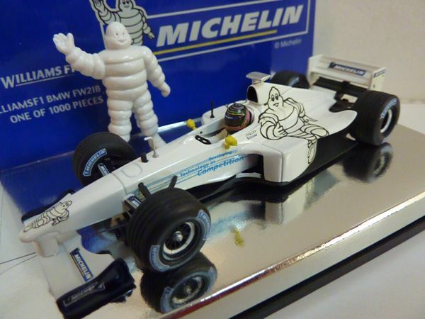 ●Minichamps1/43F1'00ウイリアムズFW21BTestcar/MichelinBox