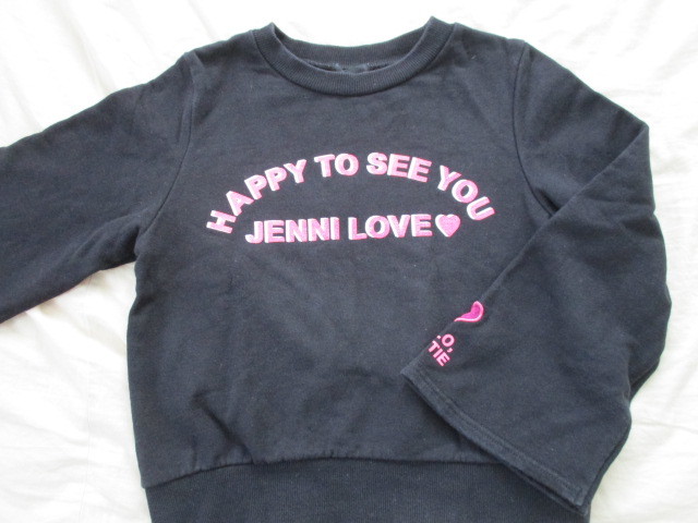 【美品】ジェニィ・ラヴ（ラブ）JENNI love ラッパ袖トレーナー　サイズ150cm