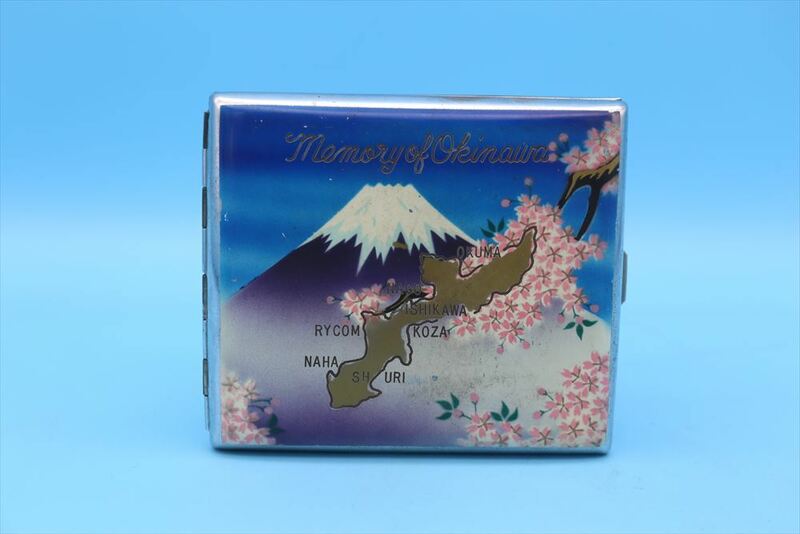 SALE☆50s souvenir OKINAWA Cigarette Case/ヴィンテージ スーベニア/沖縄/シガレットケース/178307142