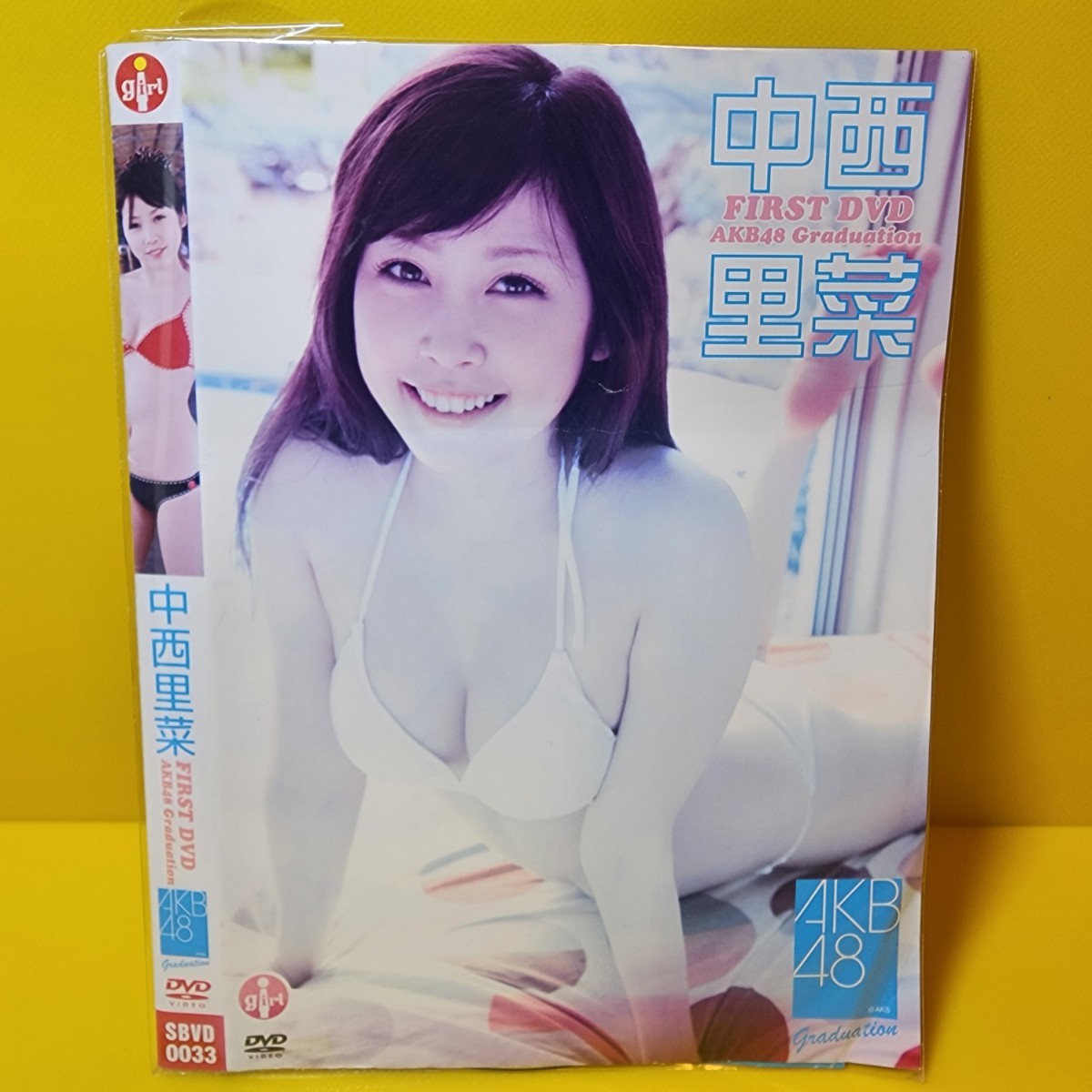 中西里菜 FIRST DVD~AKB48 Graduation~　DVD