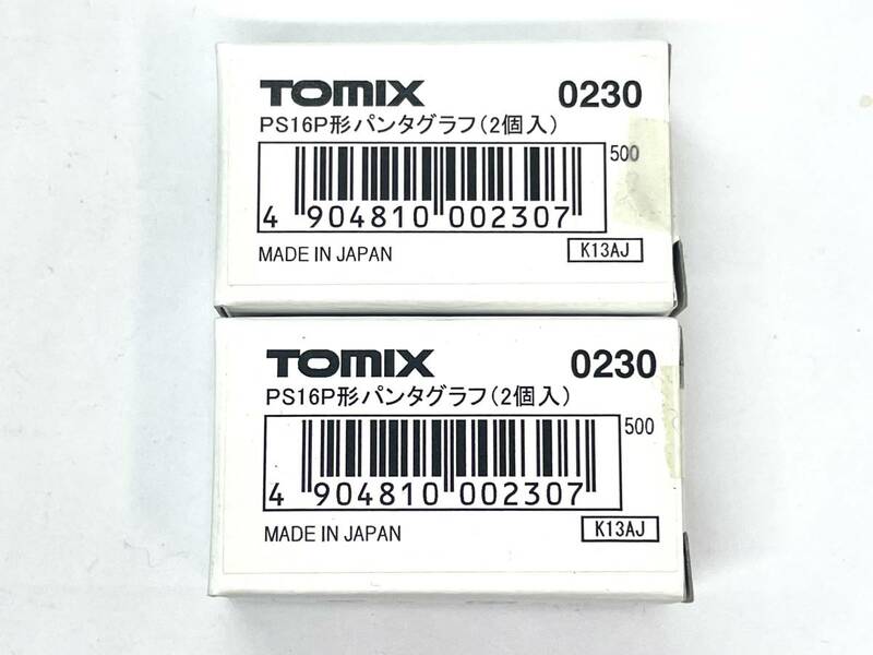 【未使用保管品】TOMIX トミックス PS16P形 パンタグラフ 2個入 2箱セット