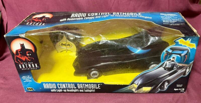 '97 Kenner『THE NEW ADVENTURES BATMAN』RADIO CONTROL BATMOBILE バットマン ラジコン バットモービル