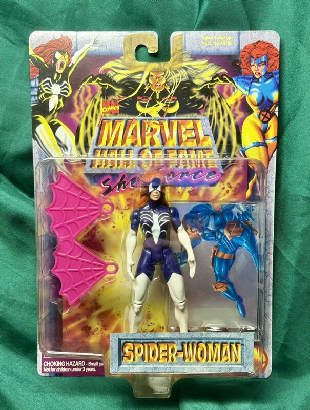 '96 TOYBIZ『 MARVEL HALL OF FAME She-Force』SPIDER-WOMAN アクションフィギュアスパイダーウーマン SPIDER- MAN