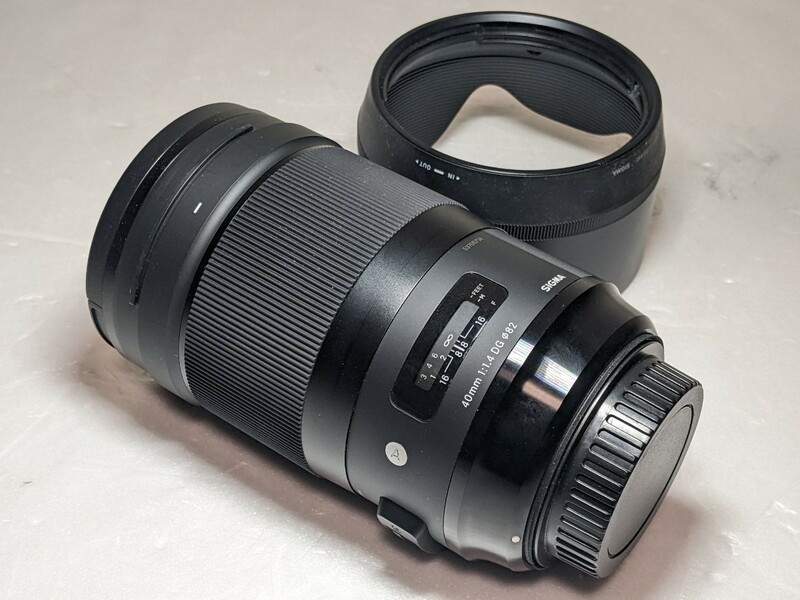 SIGMA シグマ 40mm F1.4 DG HSM Art オートフォーカス 一眼レフ用単焦点レンズ カメラ レンズ