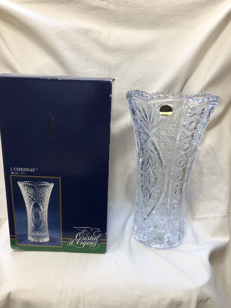 花瓶 ガラス 高さ約29cm 80サイズ