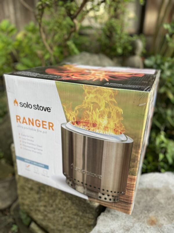 新品未使用 全国送料込 SOLO STOVE RANGER ソロストーブ レンジャー スタンドセット 二次燃焼 キャンプ 焚き火台 ケース ステッカー付