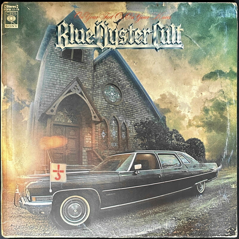 LP 2枚組◇Blue Oyster Cult ブルー・オイスター・カルト On Your Feet Or On Your Knees 地獄の咆哮 SOPW17-18 1102