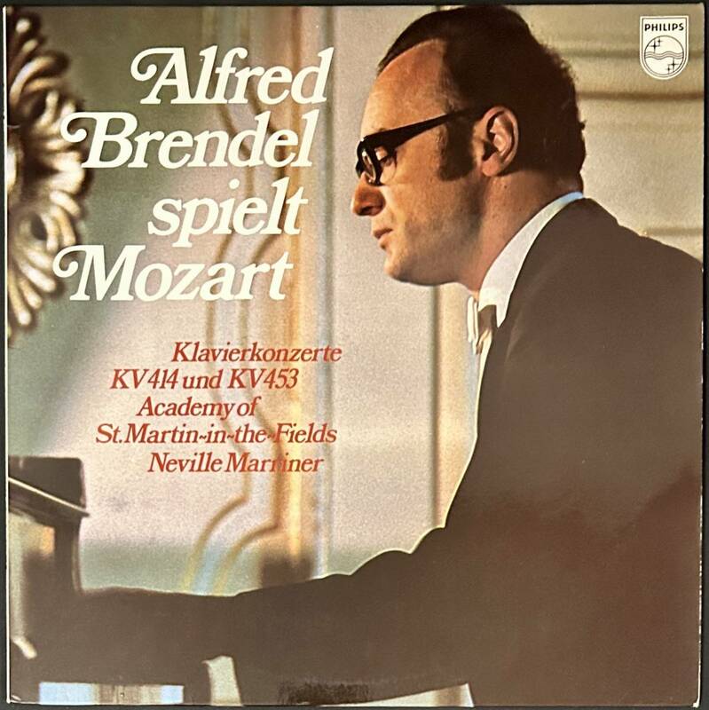 LP◇アルフレッド・ブレンデル Alfred Brendel Spielt Mozart Klavierkonzerte KV 414 Und KV 453 6599 054 1111 ピアノ協奏曲